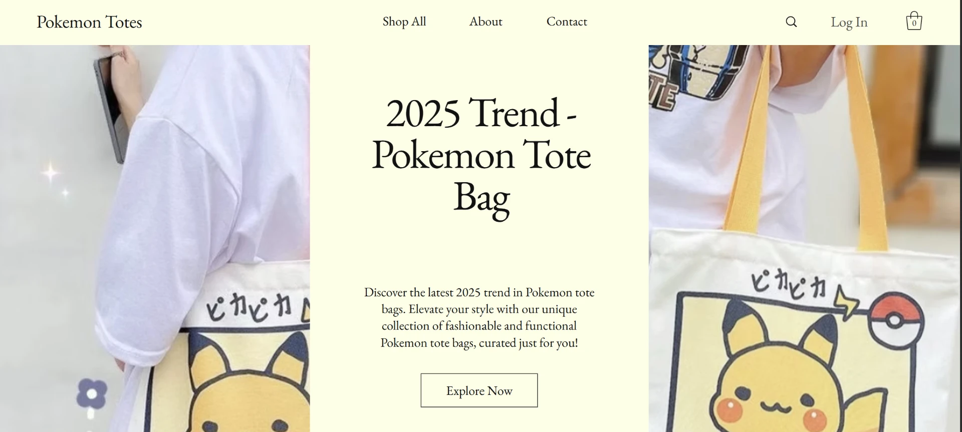 Pokemon Tote Bag project cover